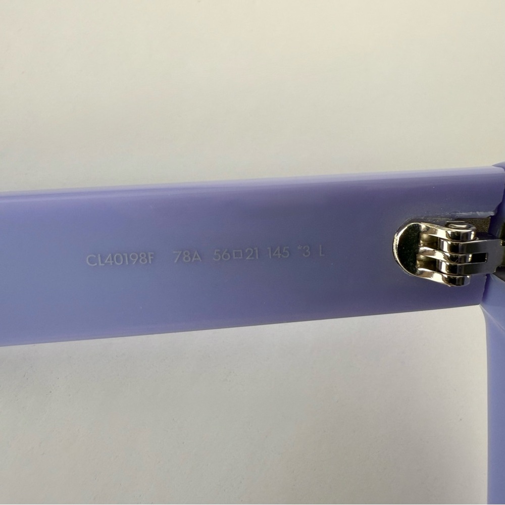 NEW!!! Celine women purple sunglasses CL40198F 78A Authentic Retail 420$ - Picture 5 of 8